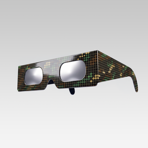 Solar Eclipse Glasses - Digital Camo