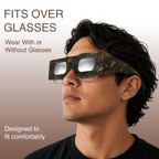 Solar Eclipse Glasses - Digital Camo