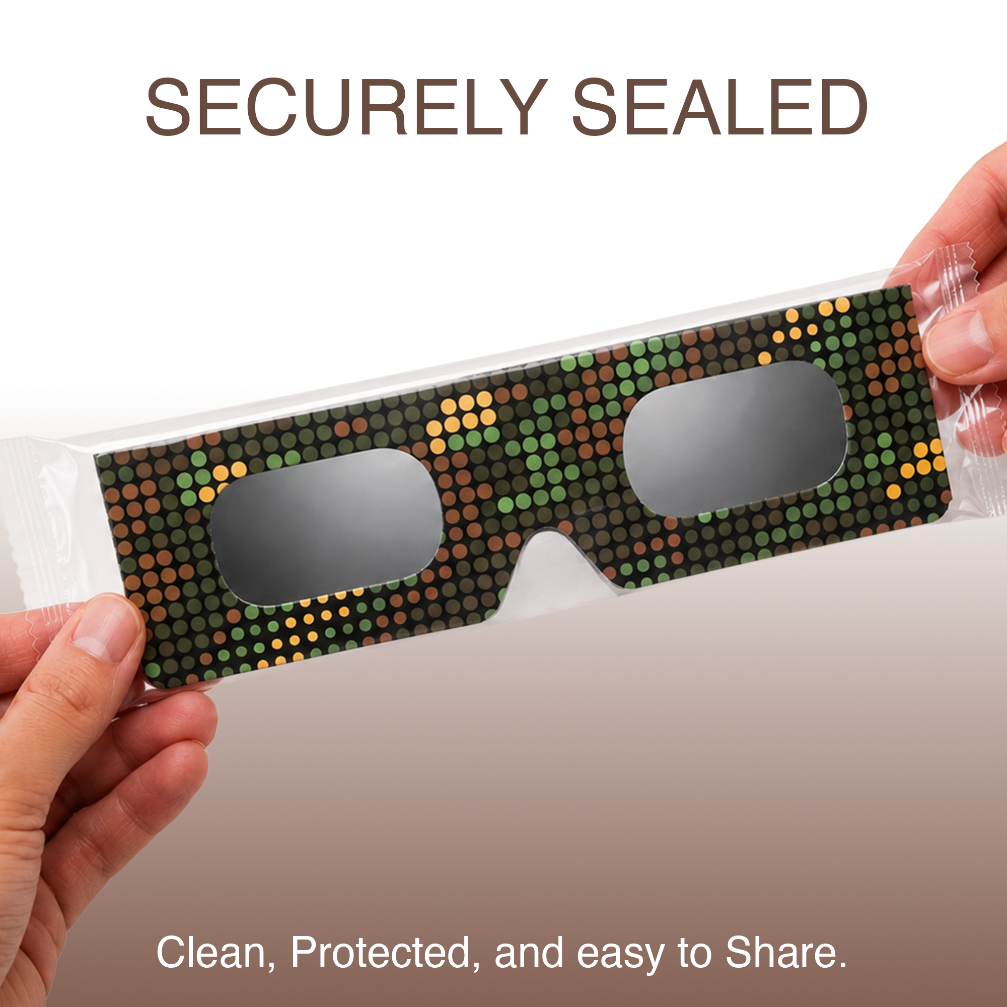Solar Eclipse Glasses - Digital Camo