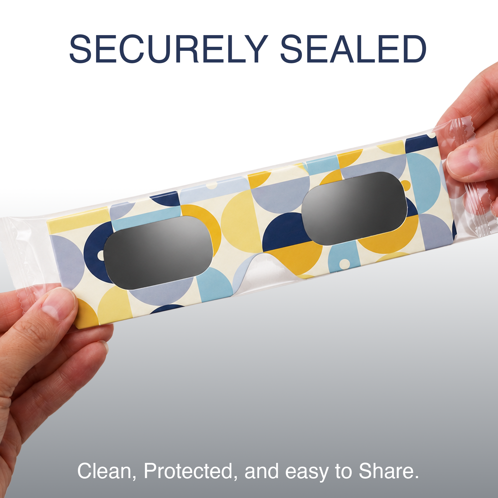 Solar Eclipse Glasses - Mosaic