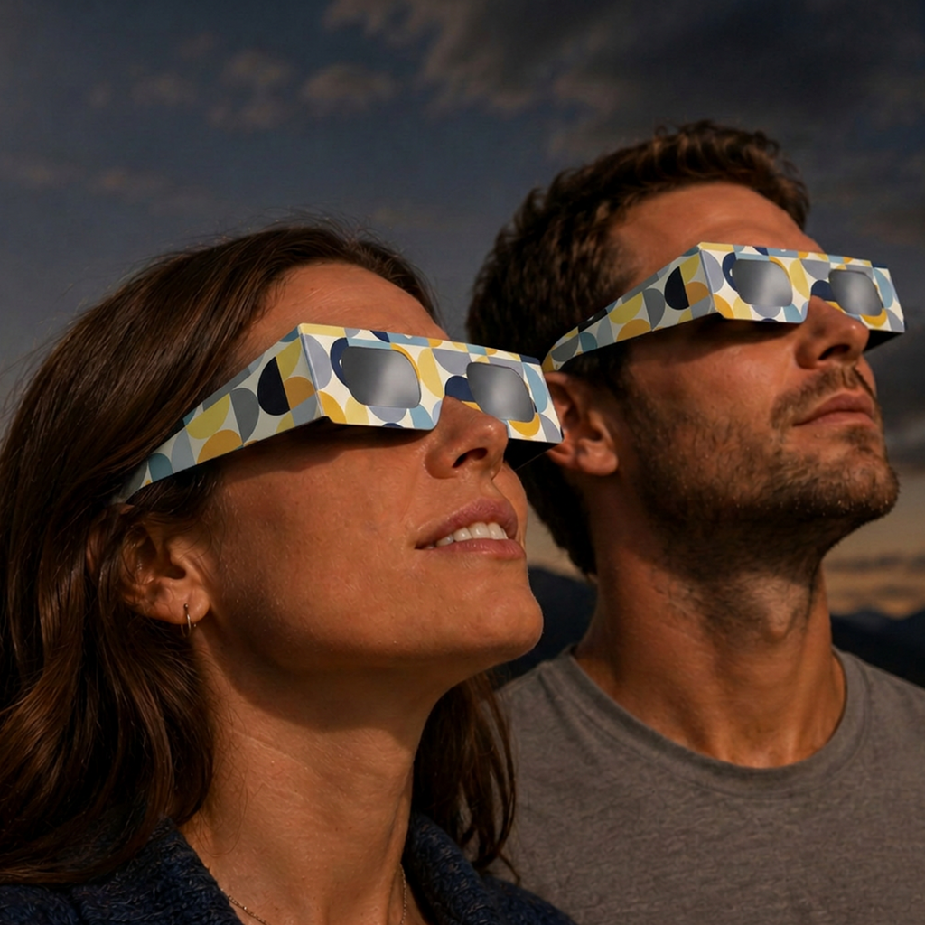 Solar Eclipse Glasses - Mosaic
