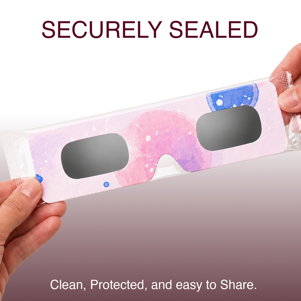 Solar Eclipse Glasses - Milky Way
