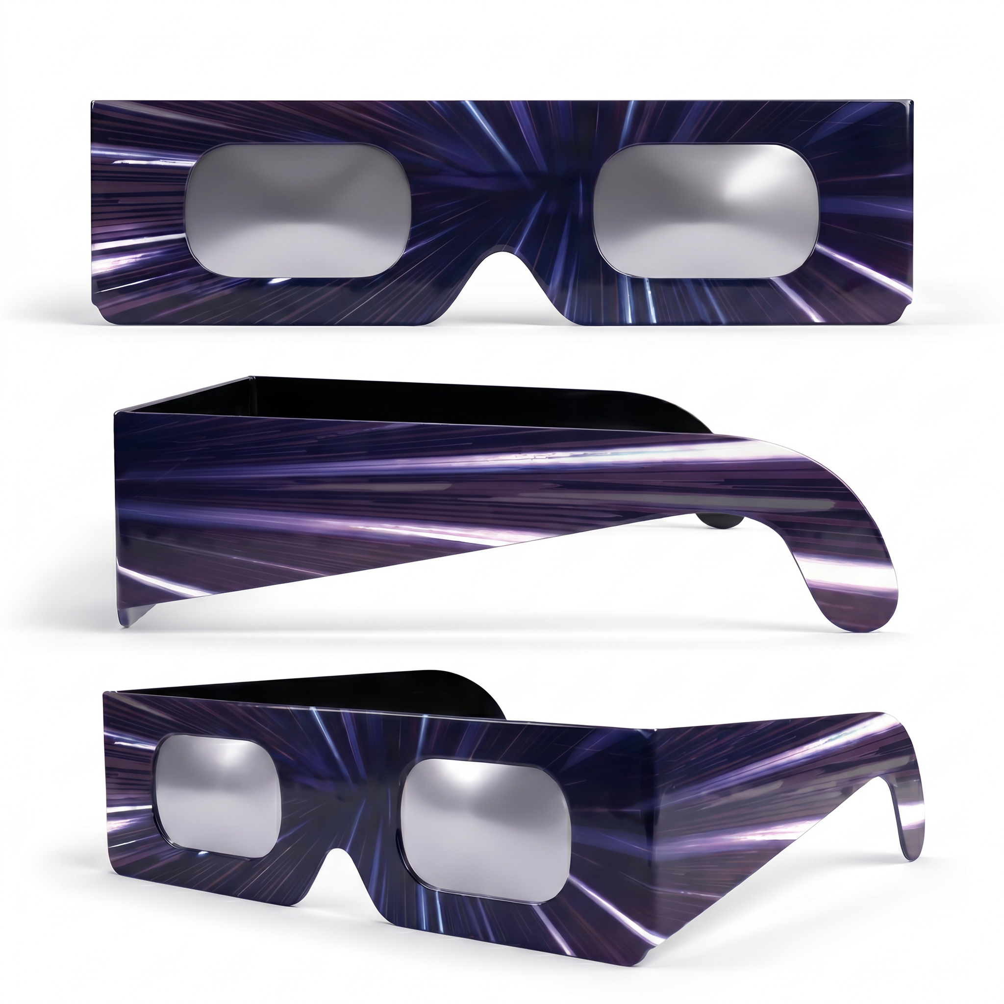 Solar Eclipse Glasses - Warp Speed